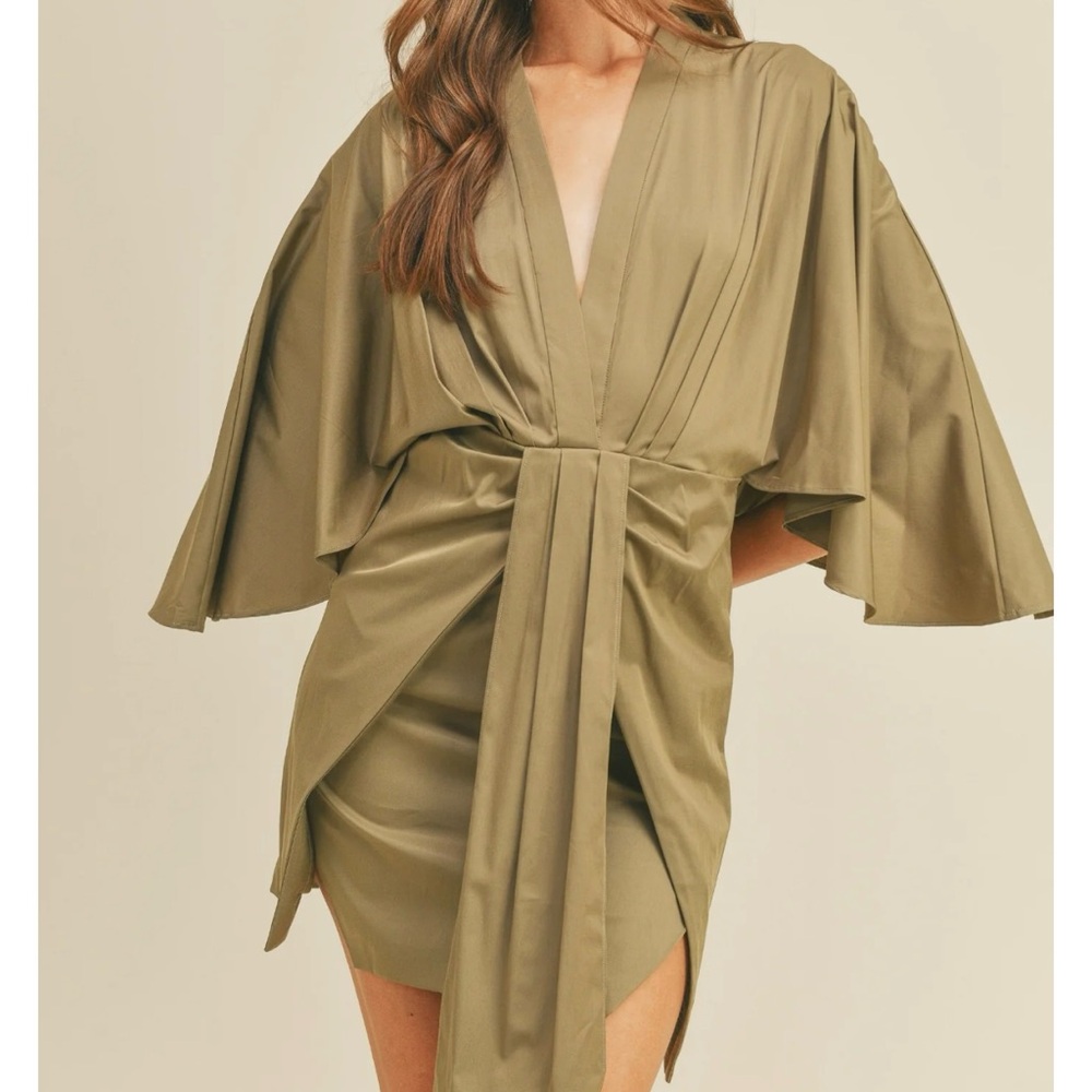 MARBLE Green Kimono Robe Intimates